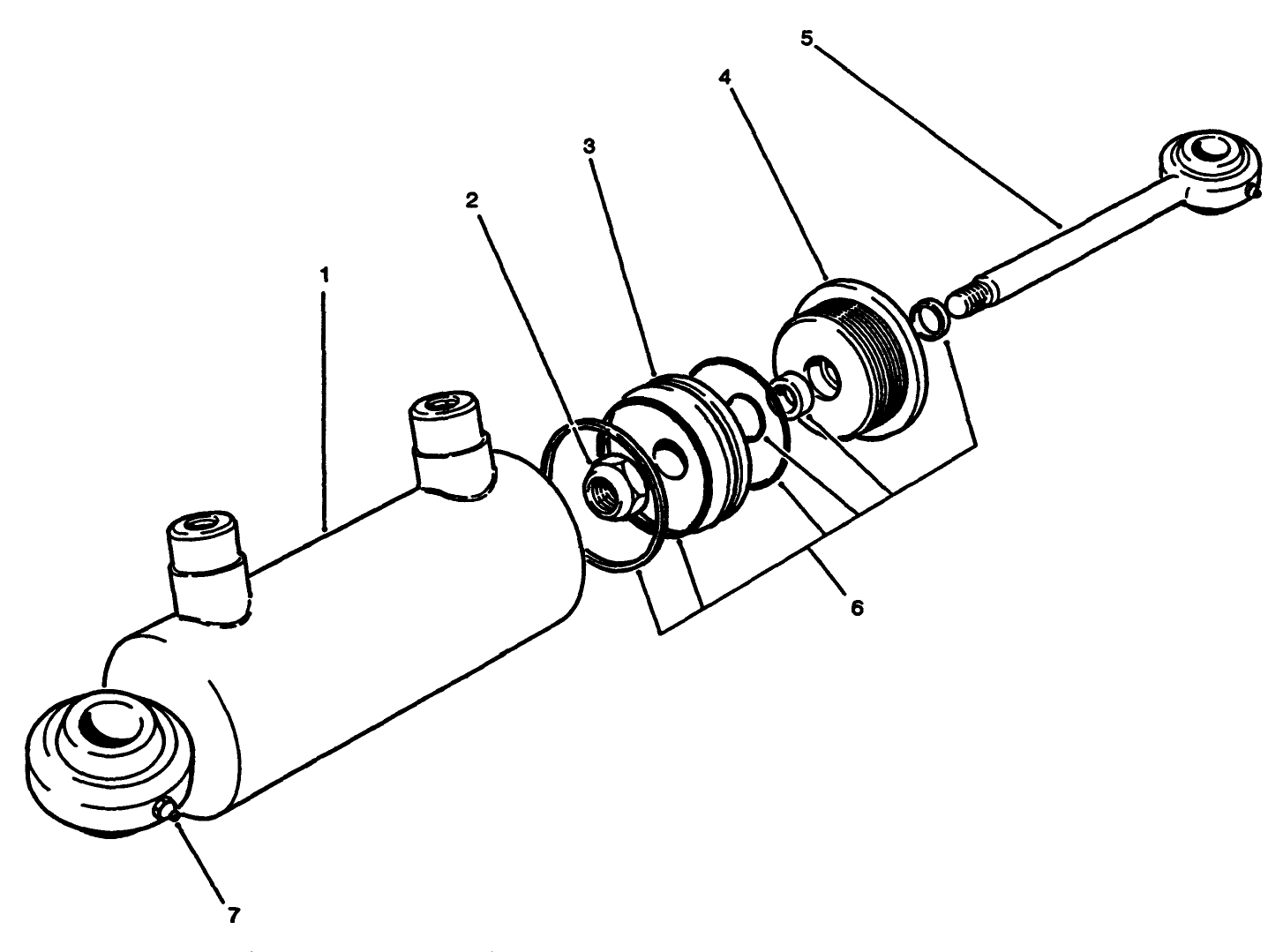 Hydraulic Cylinder No. 83-5030