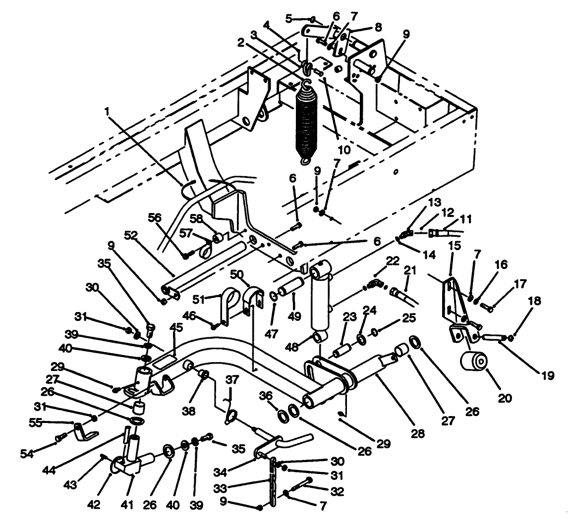 Rear Lift Arms Assembly