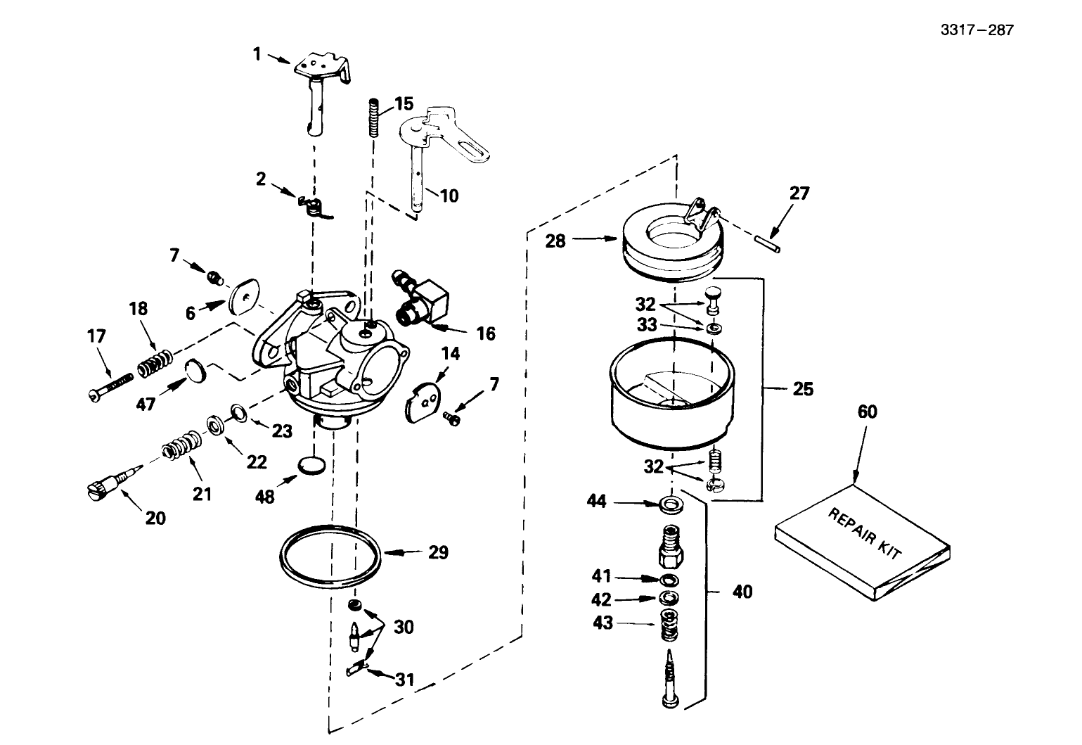 Carburetor No. 632107a