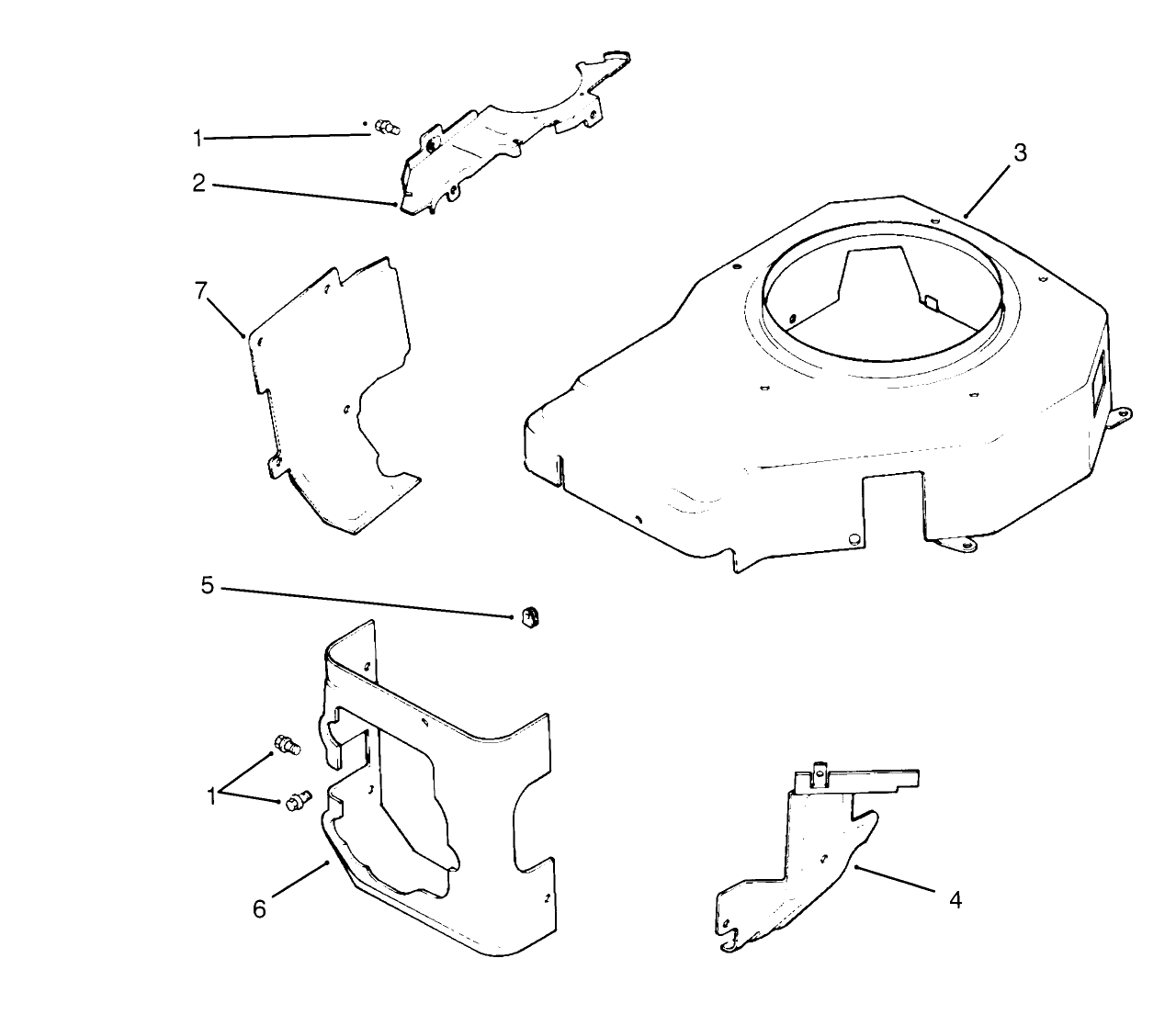 Blower Housing & Baffles (kohler Engine Cv14s-Ps1472)