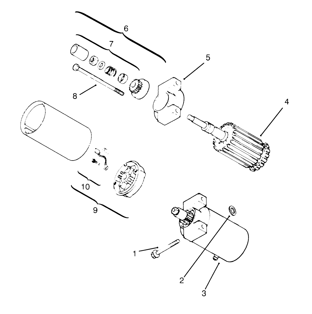 Starting System (kohler Engine Cv14s-Ps1472)