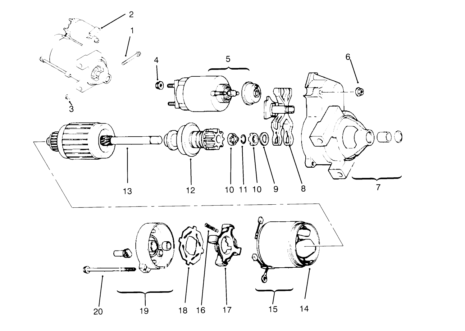 Starting System (kohler Engine Cv16s-Ps61514)