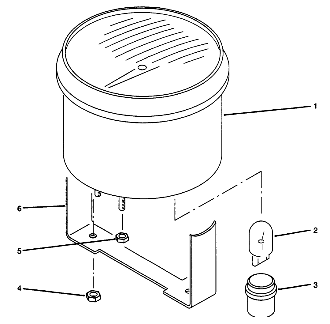 Tachometer Service Assembly