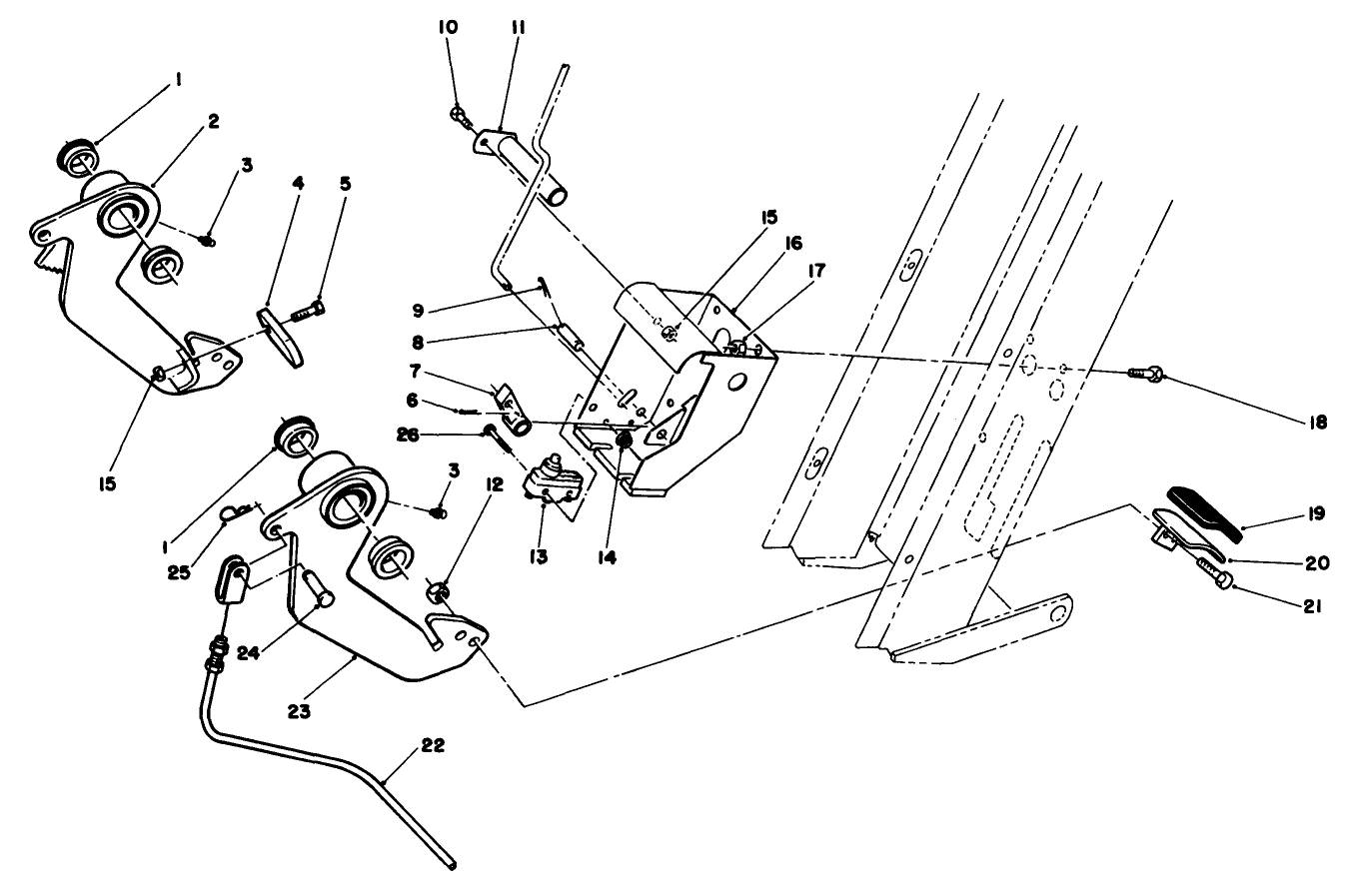 Steering Brake Assembly