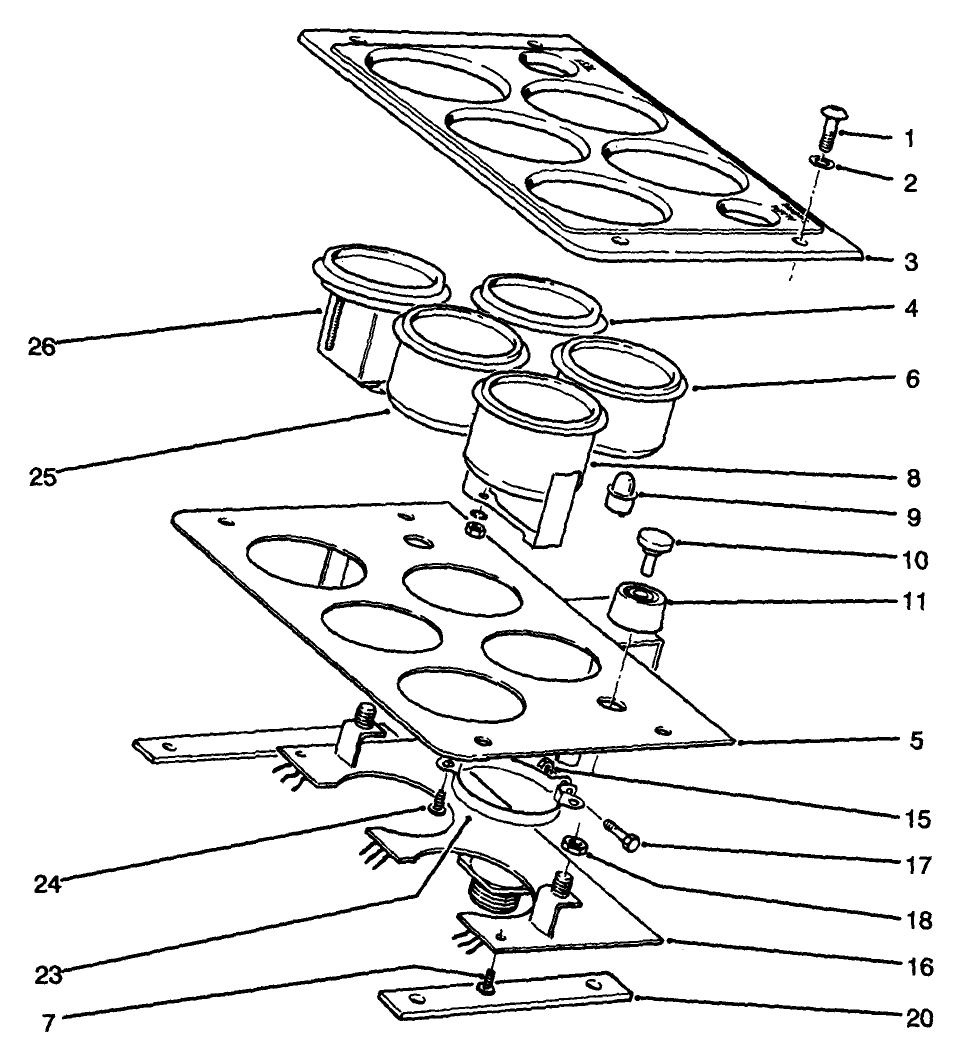 Upper Control Panel Assembly