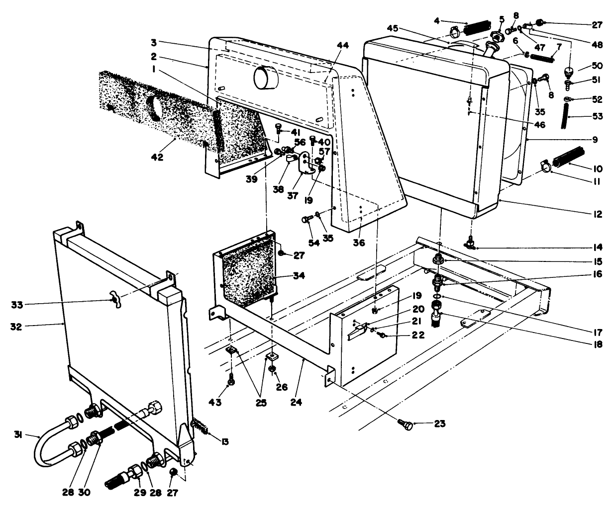 Radiator & Oil Cooler Assembly