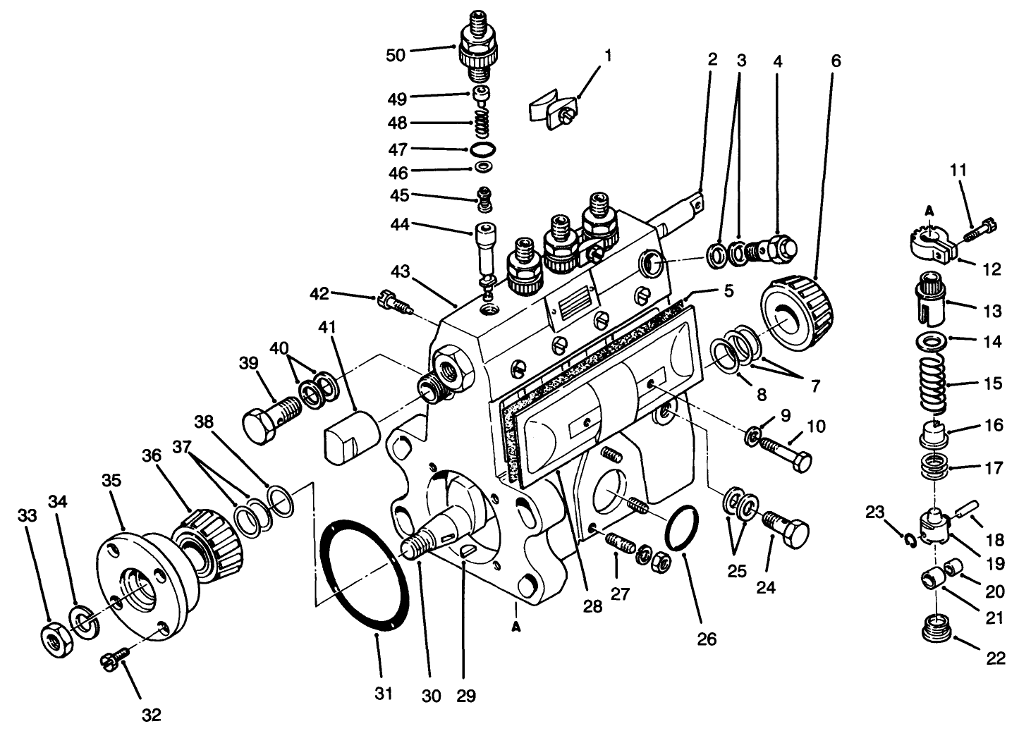 Fuel Injection Pump Assembly