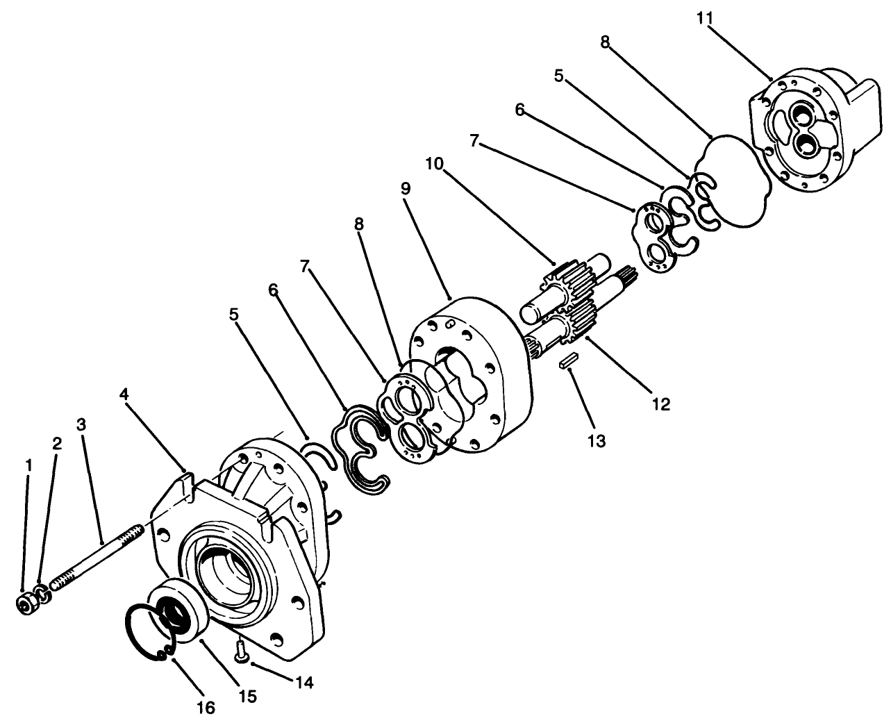 Hydraulic Motor Assembly No. 93-4363