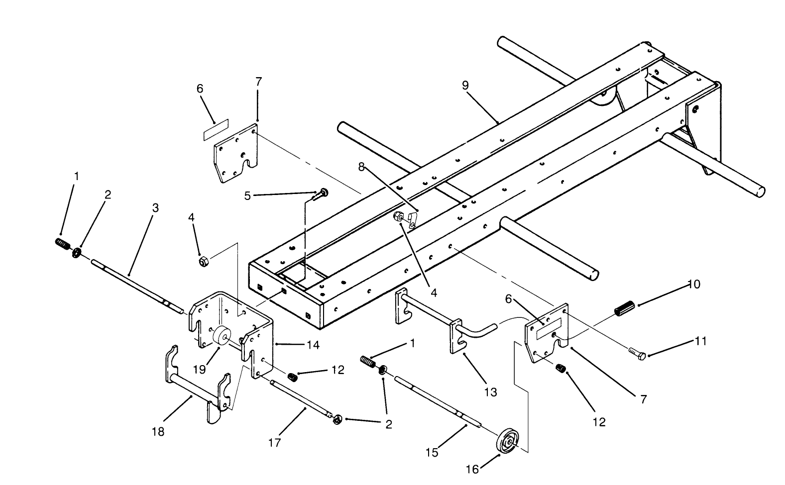 Frame And Hitch Assembly