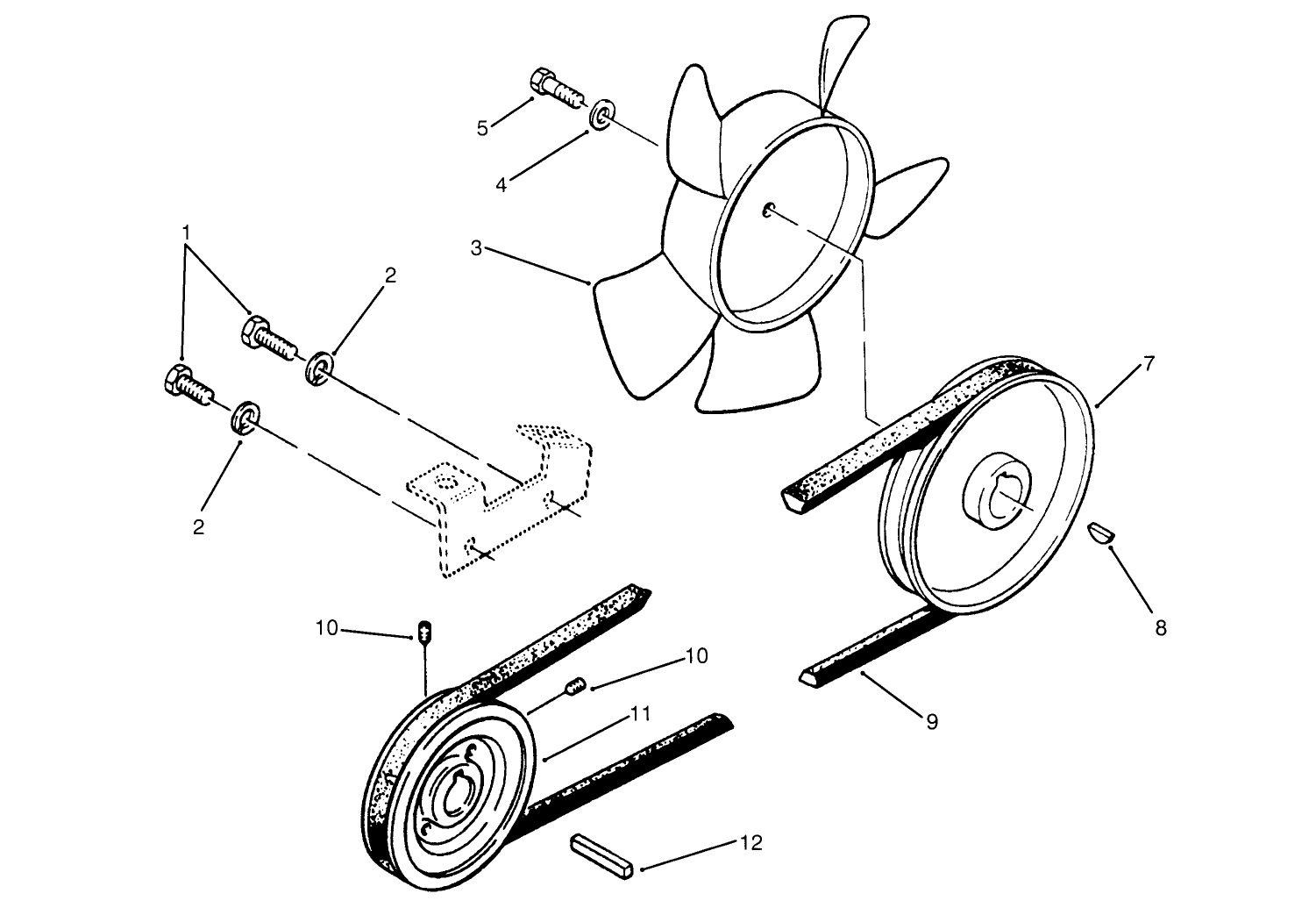 Drive Belt And Pulleys