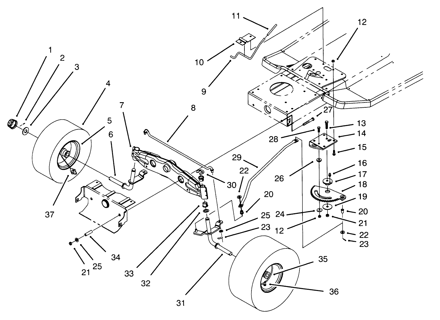 Front Axle Assembly