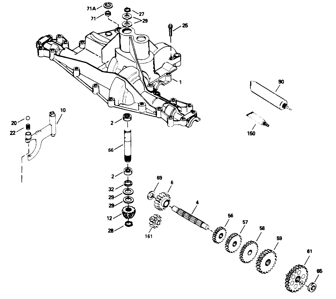 Peerless Transaxle Model No. 915-020