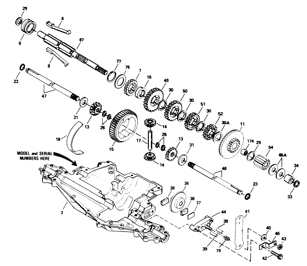 Peerless Transaxle Model No. 915-020 (cont.)