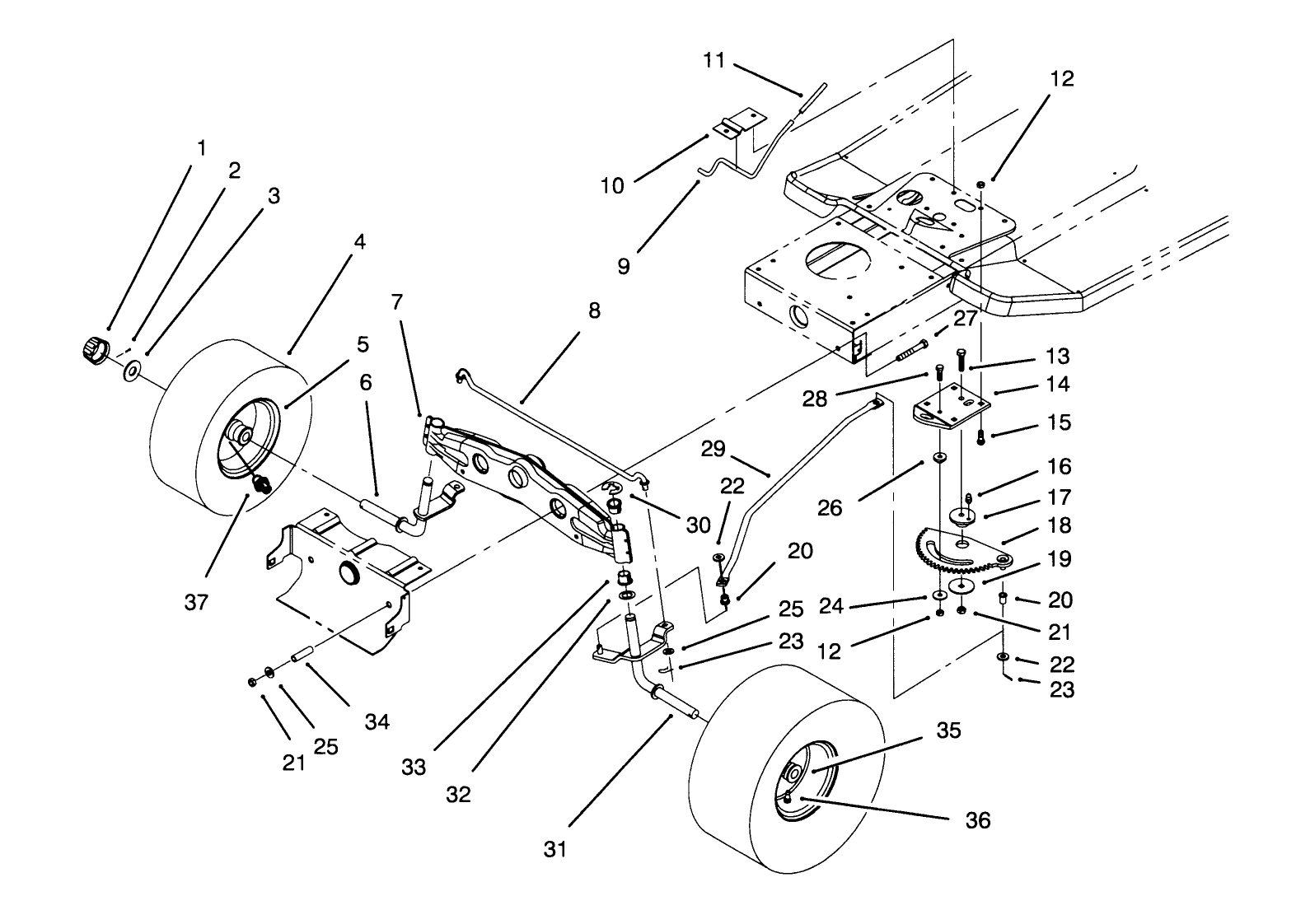 Front Axle Assembly