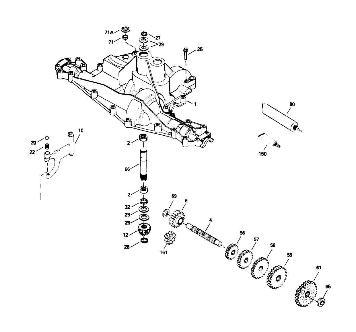 Peerless Transaxle Model No. 915-020