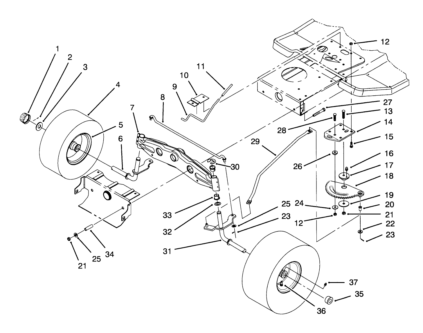 Front Axle Assembly