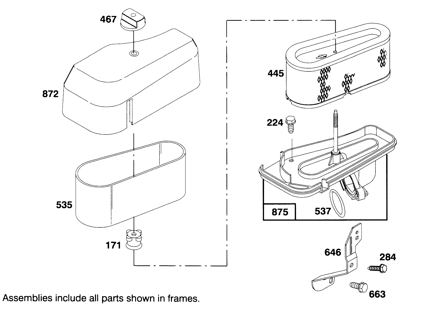 Engine Briggs & Stratton Model 28m707-0122-01