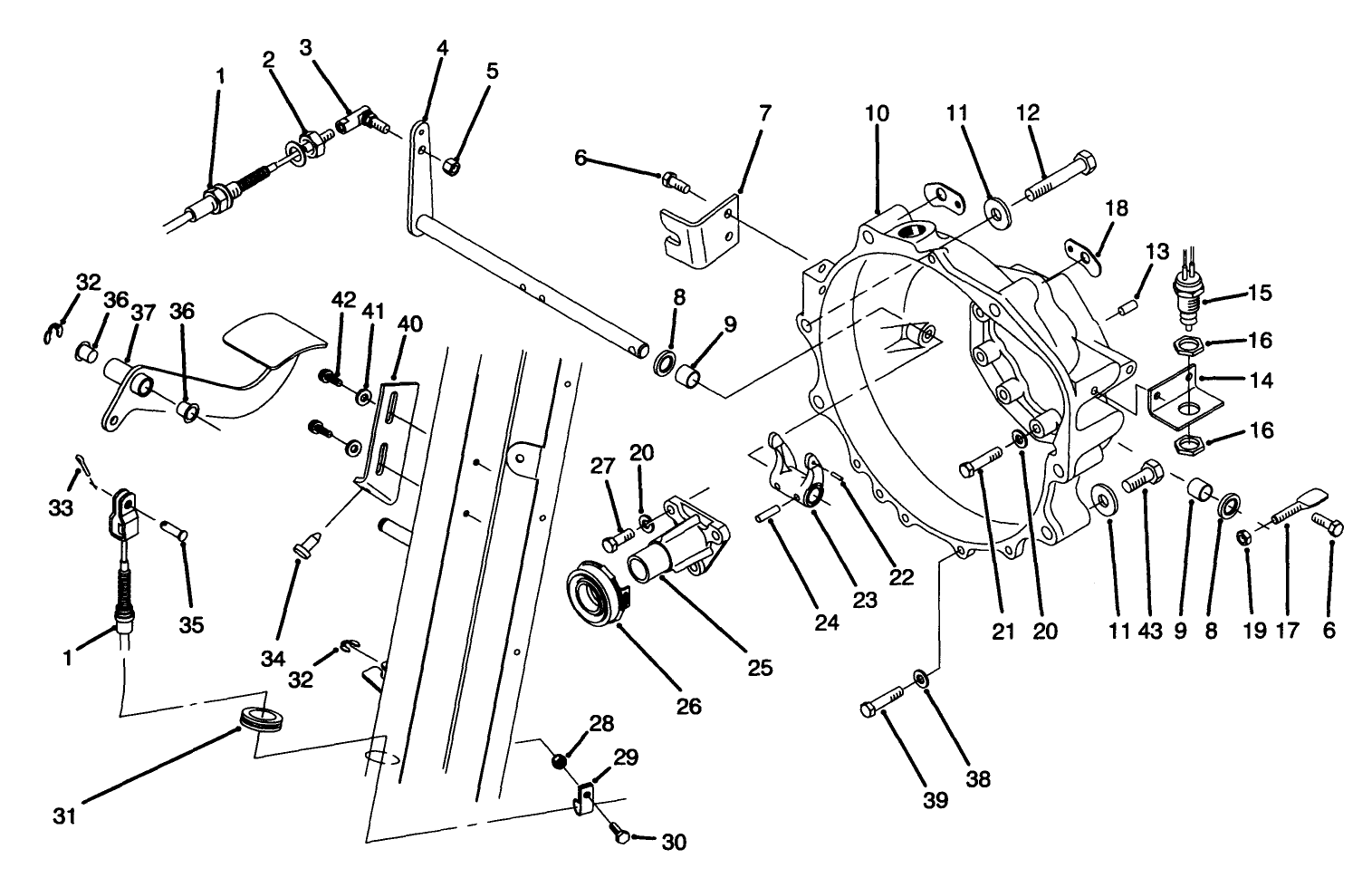 Clutch Linkage Assembly