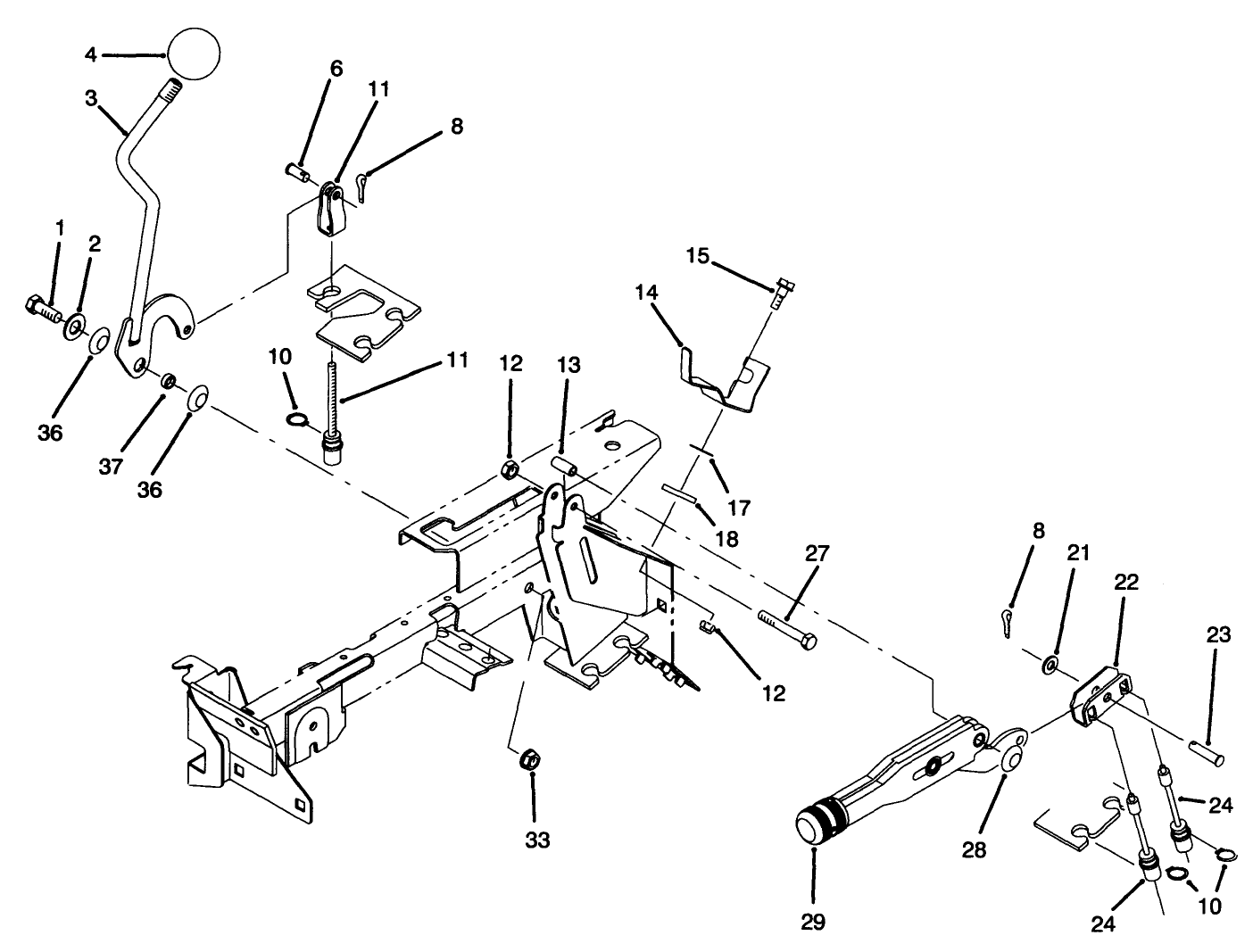 Differential Lock & Parking Brake Assemblies