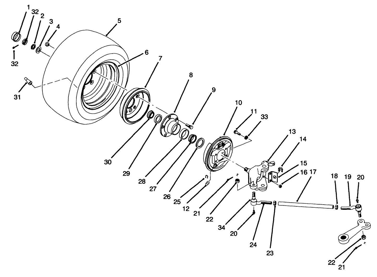 Front Wheel Assembly