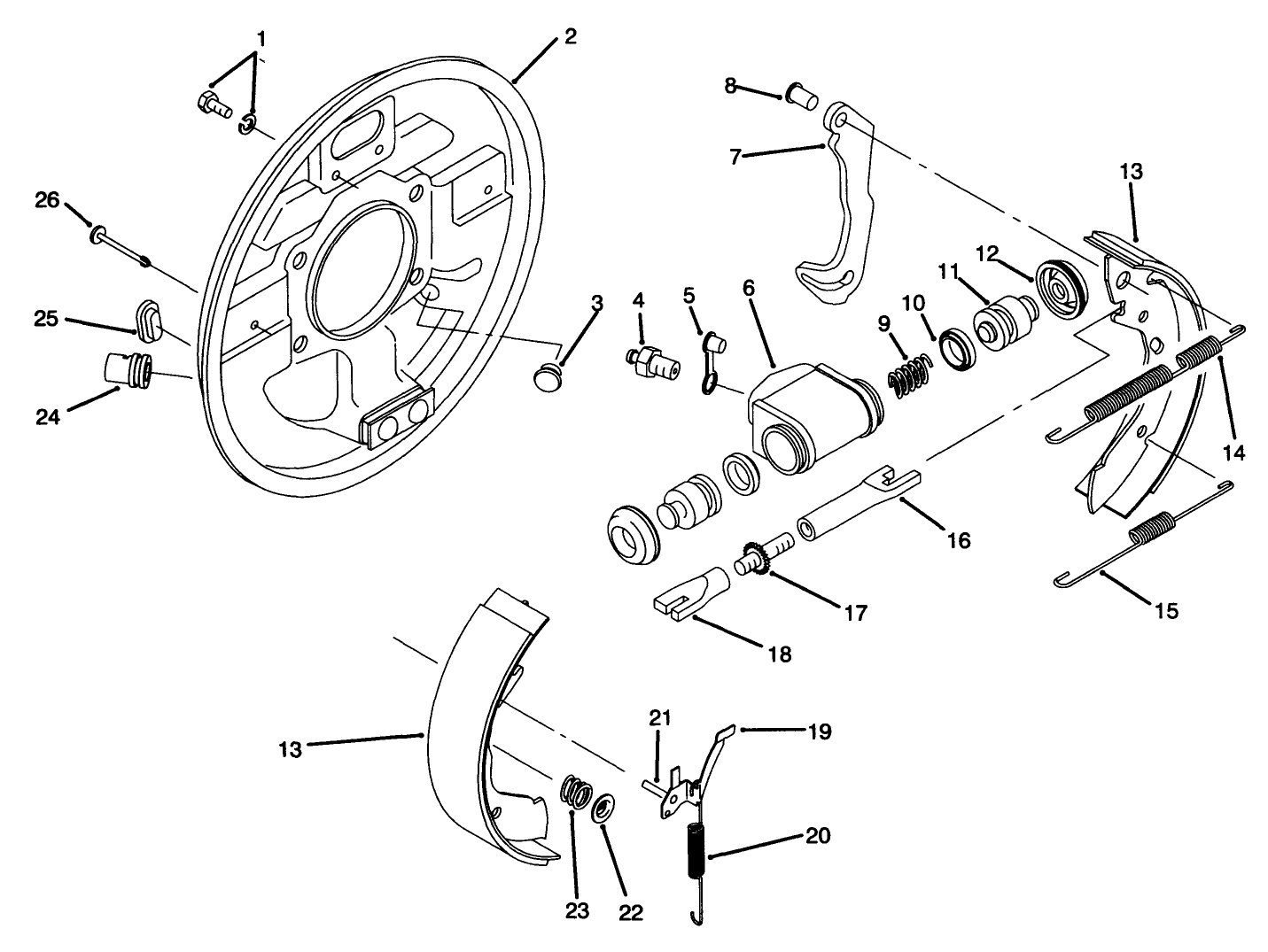 Front Brake Assembly
