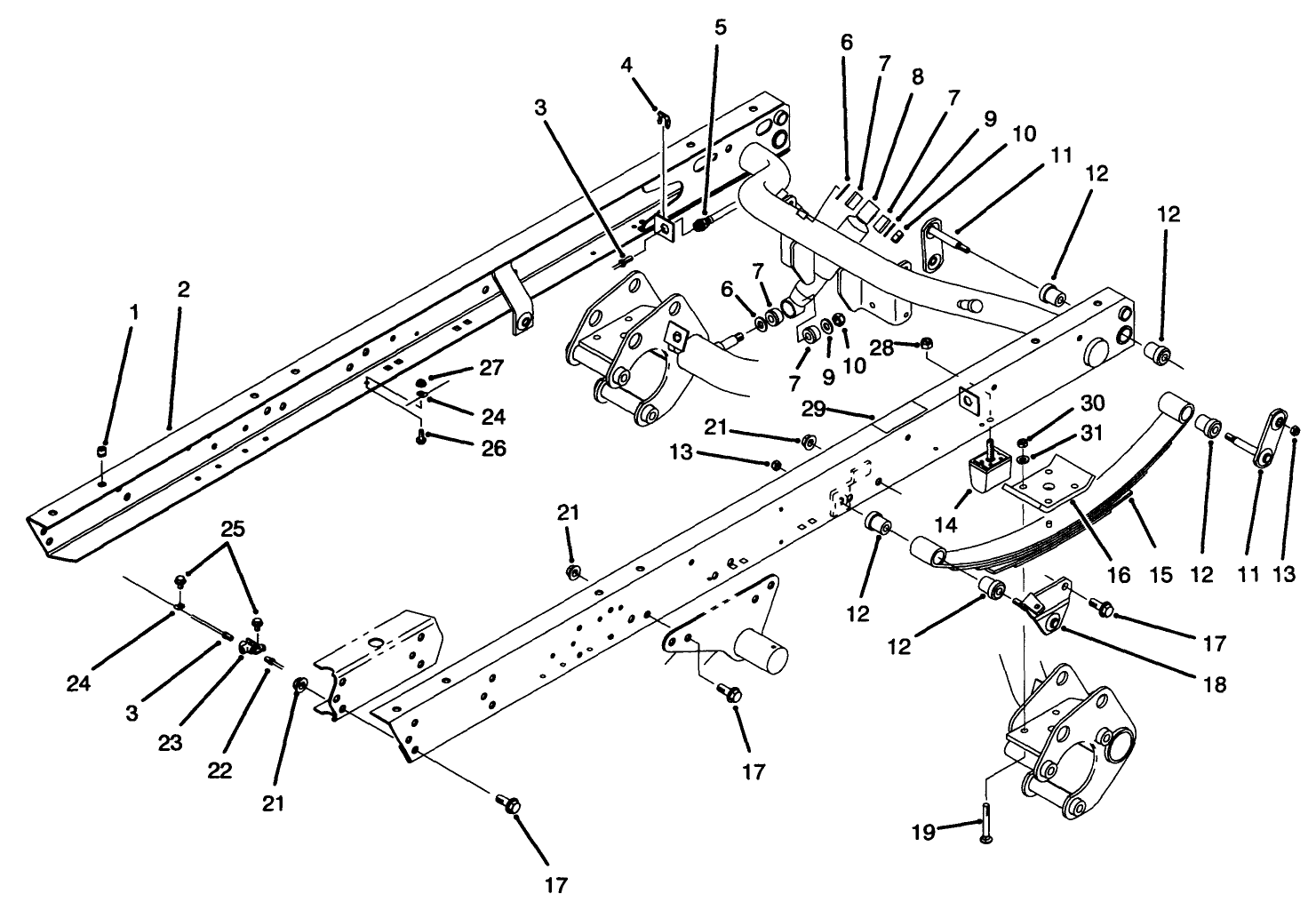 Rear Frame Assembly