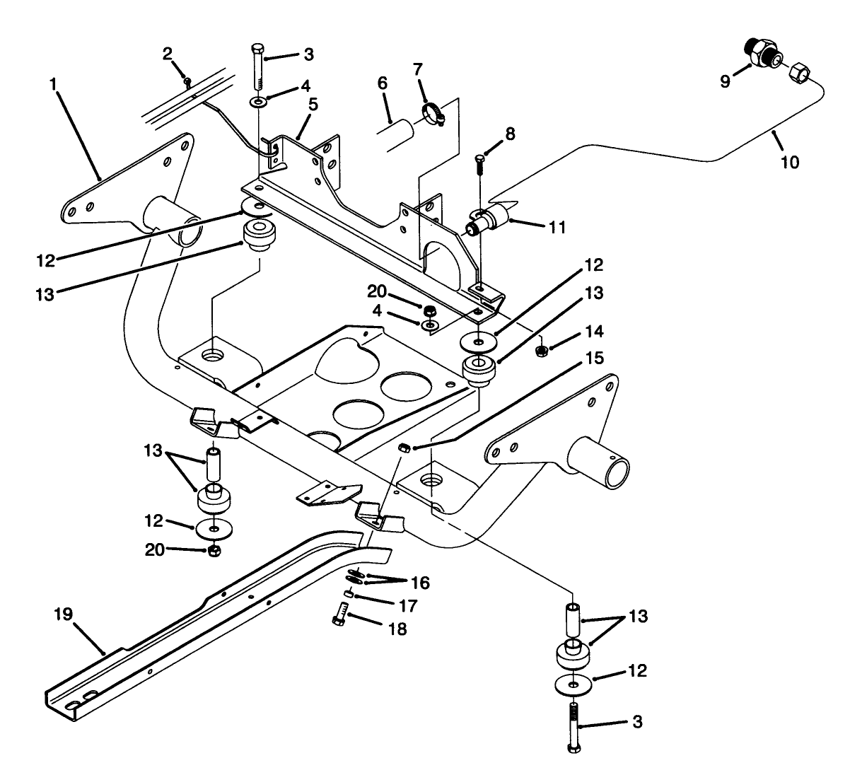 Engine Frame Assembly