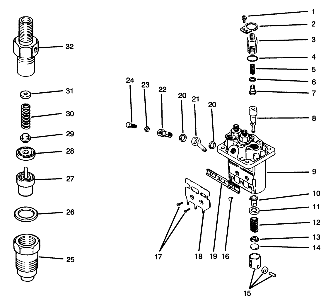 Fuel Injection Pump Assembly