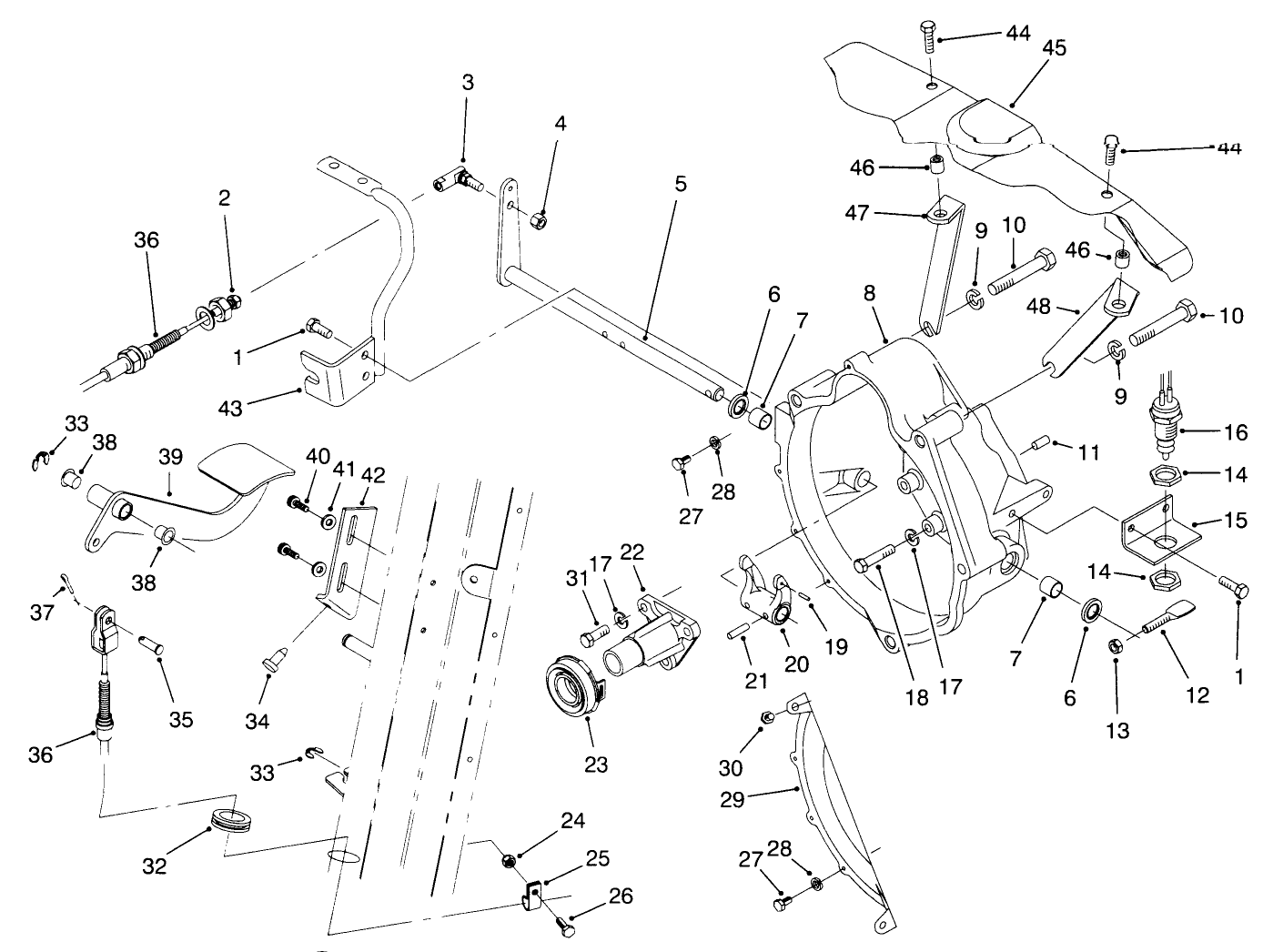 Clutch Linkage Assembly