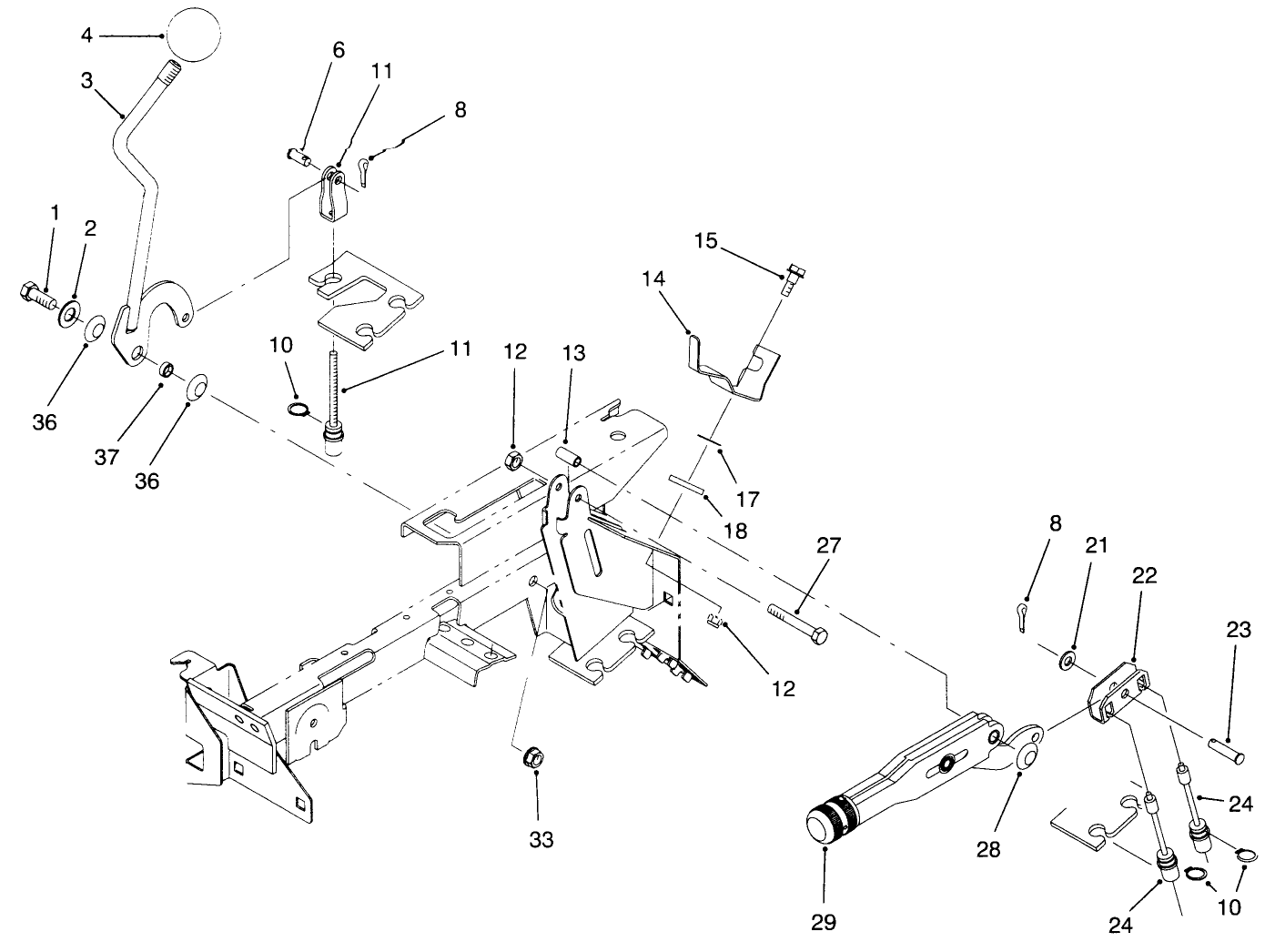 Differential Lock & Parking Brake Assemblies