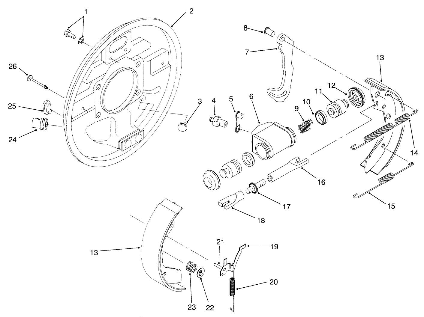 Front Brake Assembly