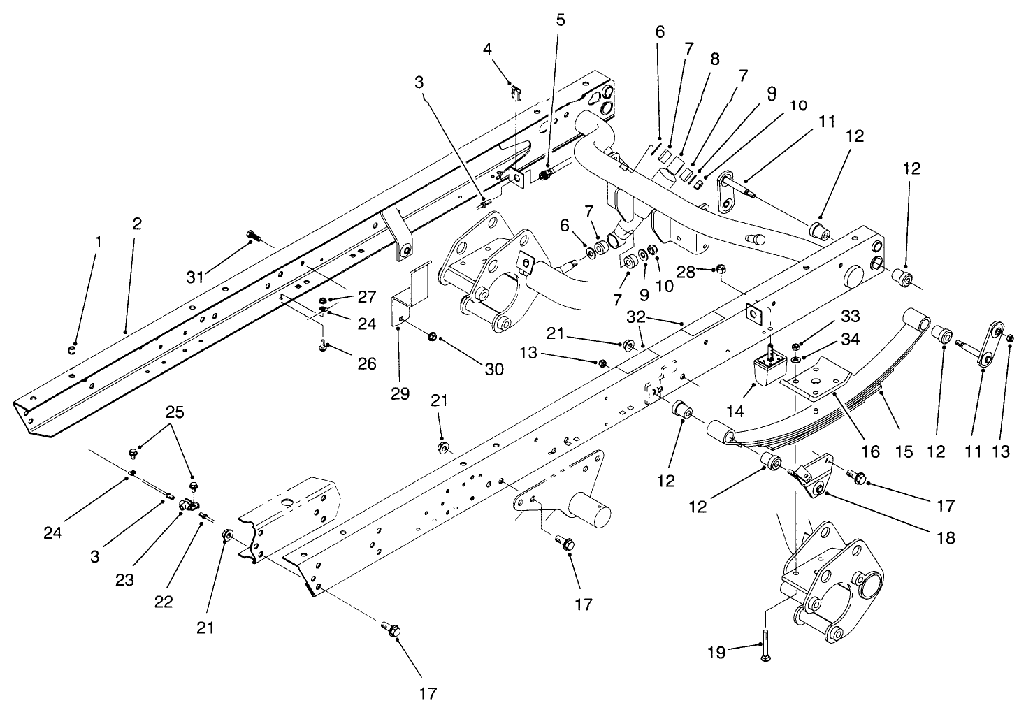 Rear Frame Assembly