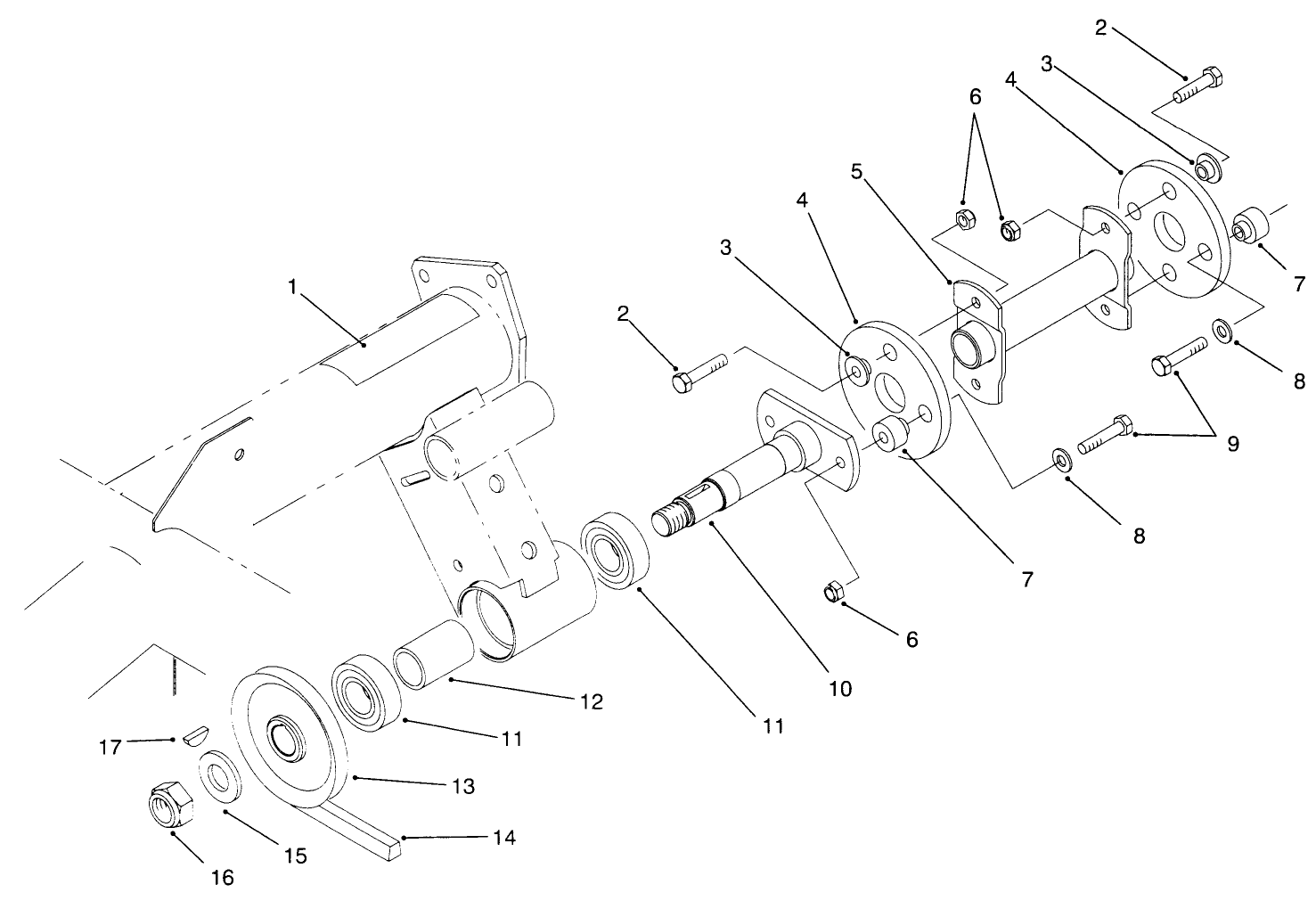 Hydraulic Pump Drive Assembly