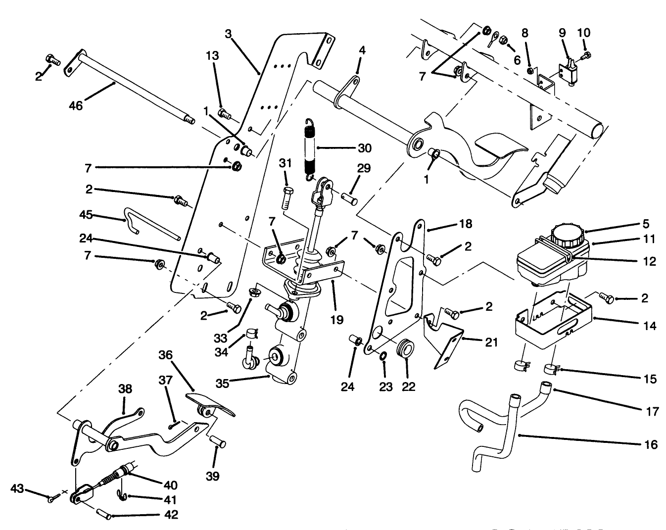 Brake & Accelerator Pedal Assembly