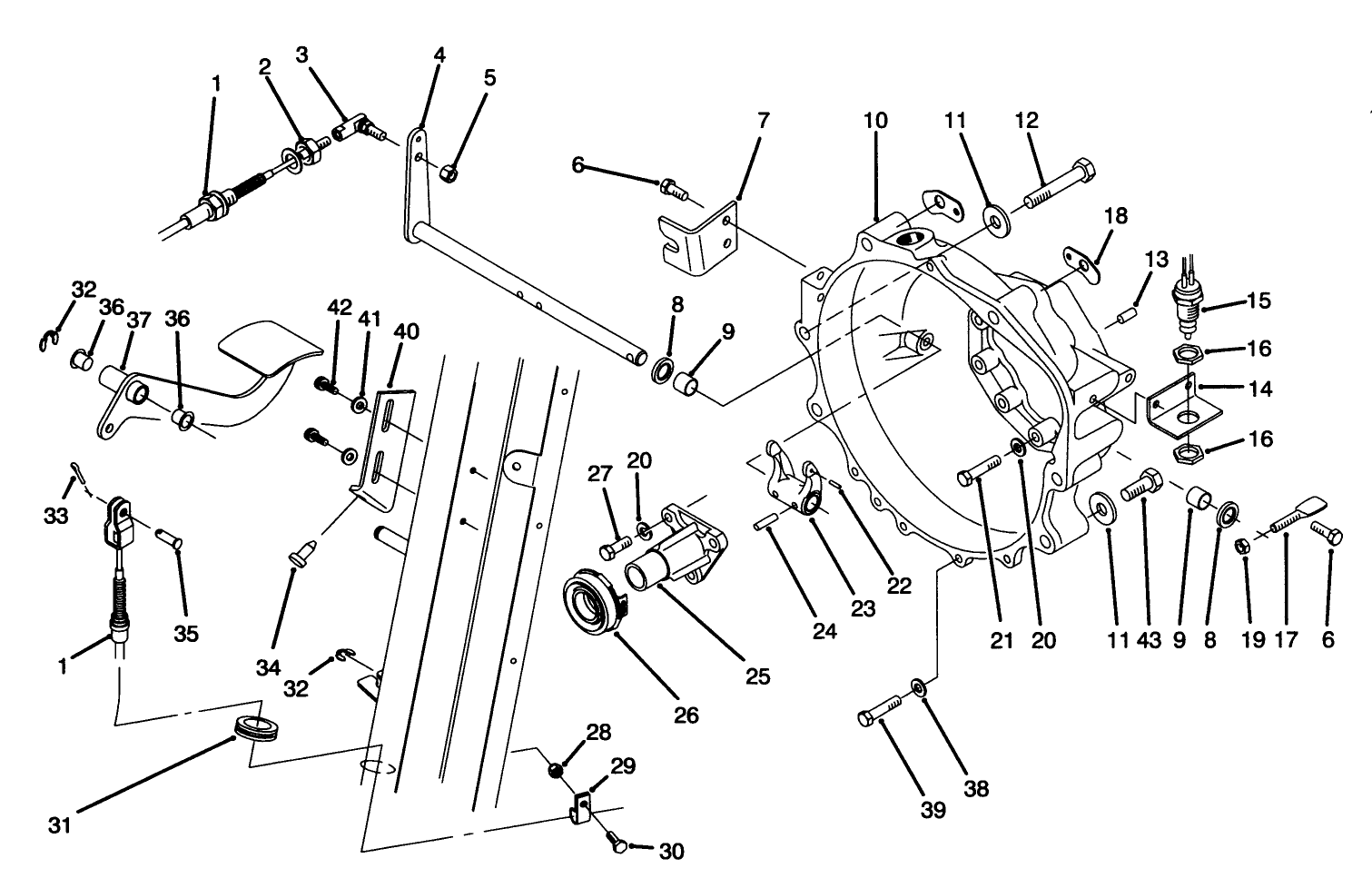 Clutch Linkage Assembly