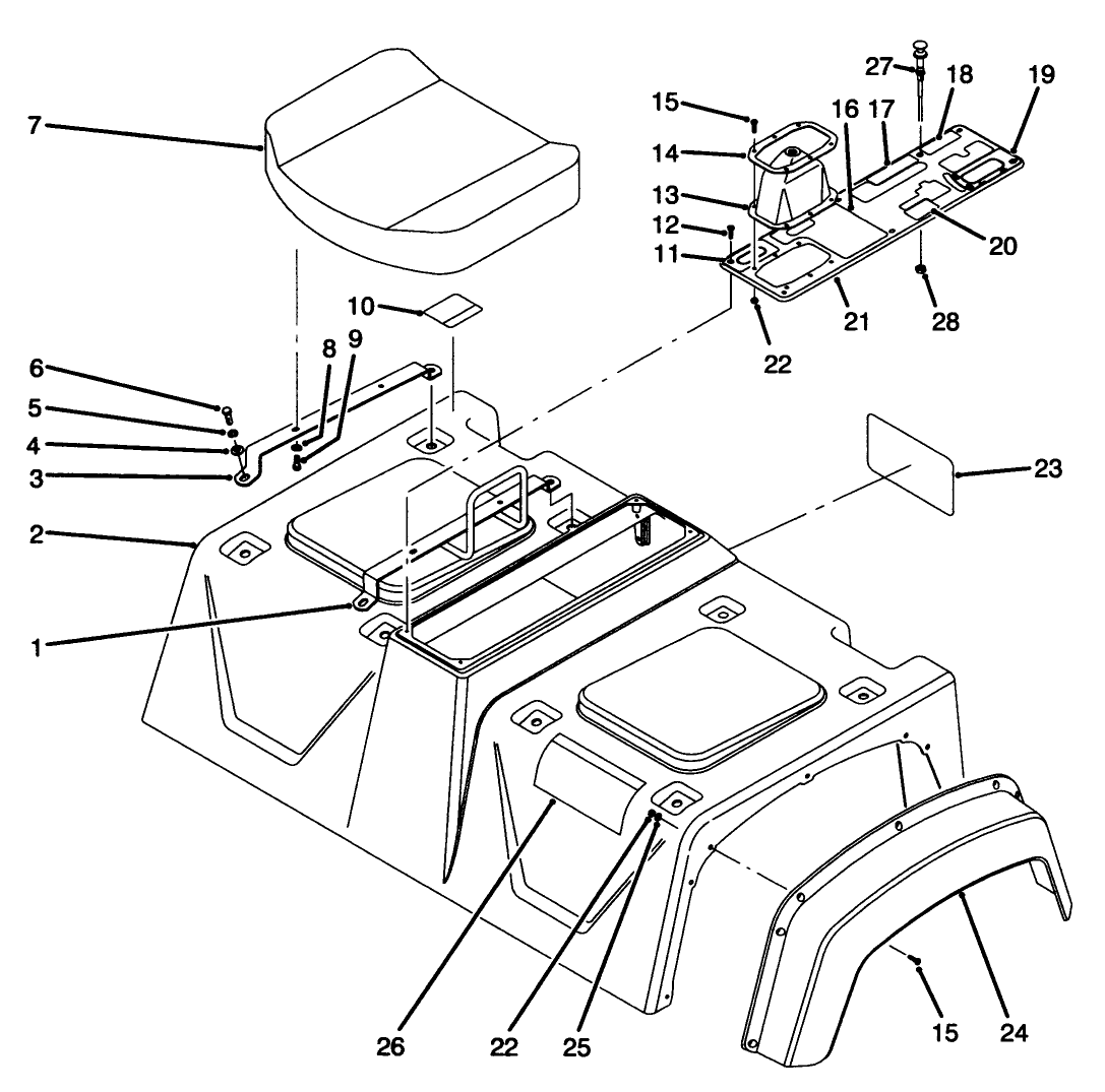 Seat Base Assembly