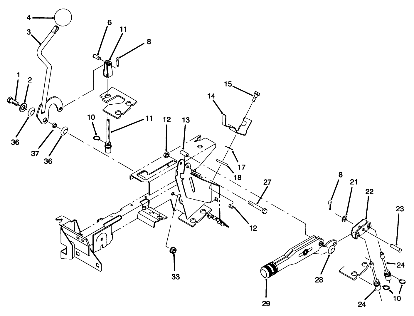 Differential Lock & Parking Brake Assemblies