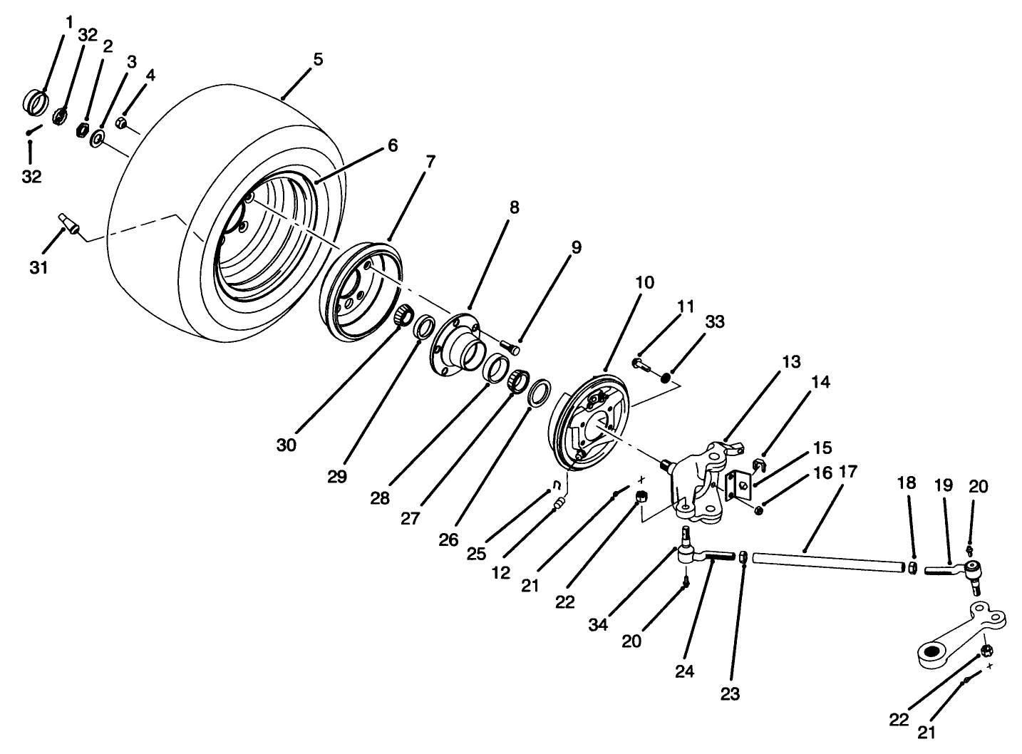 Front Wheel Assembly