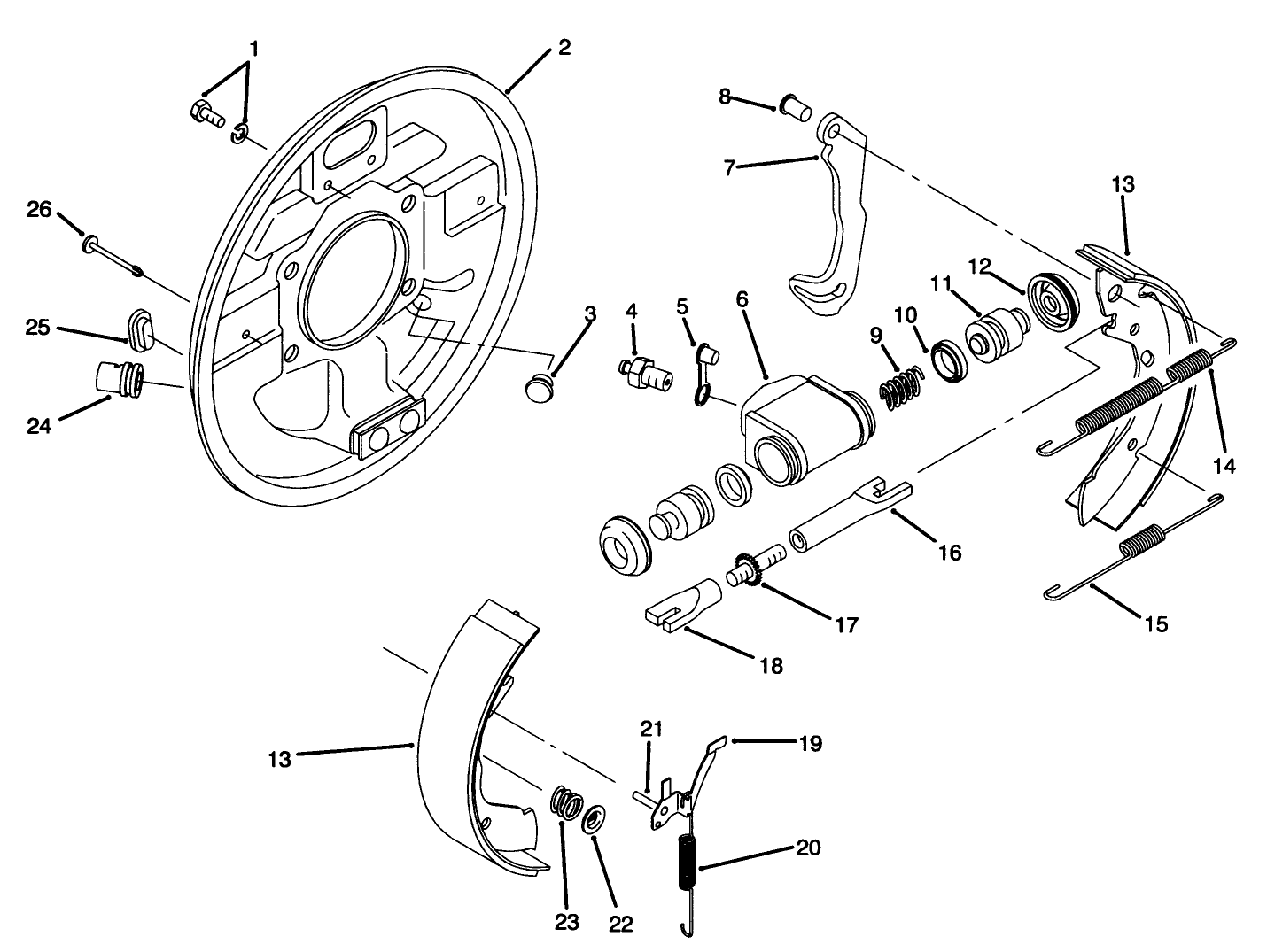 Front Brake Assembly