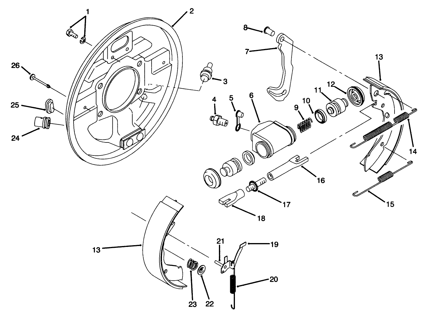 Rear Brake Assembly