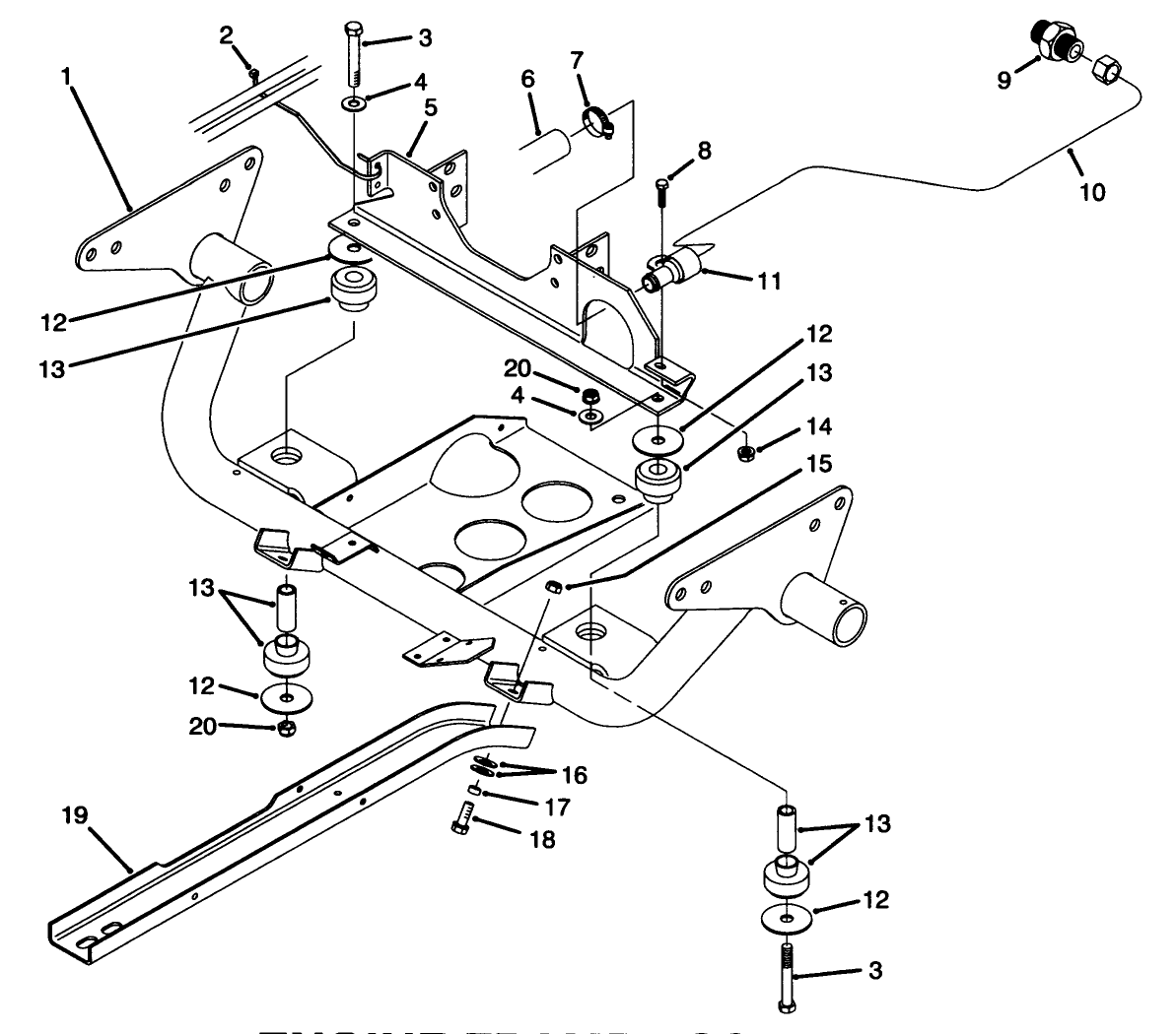 Engine Frame Assembly