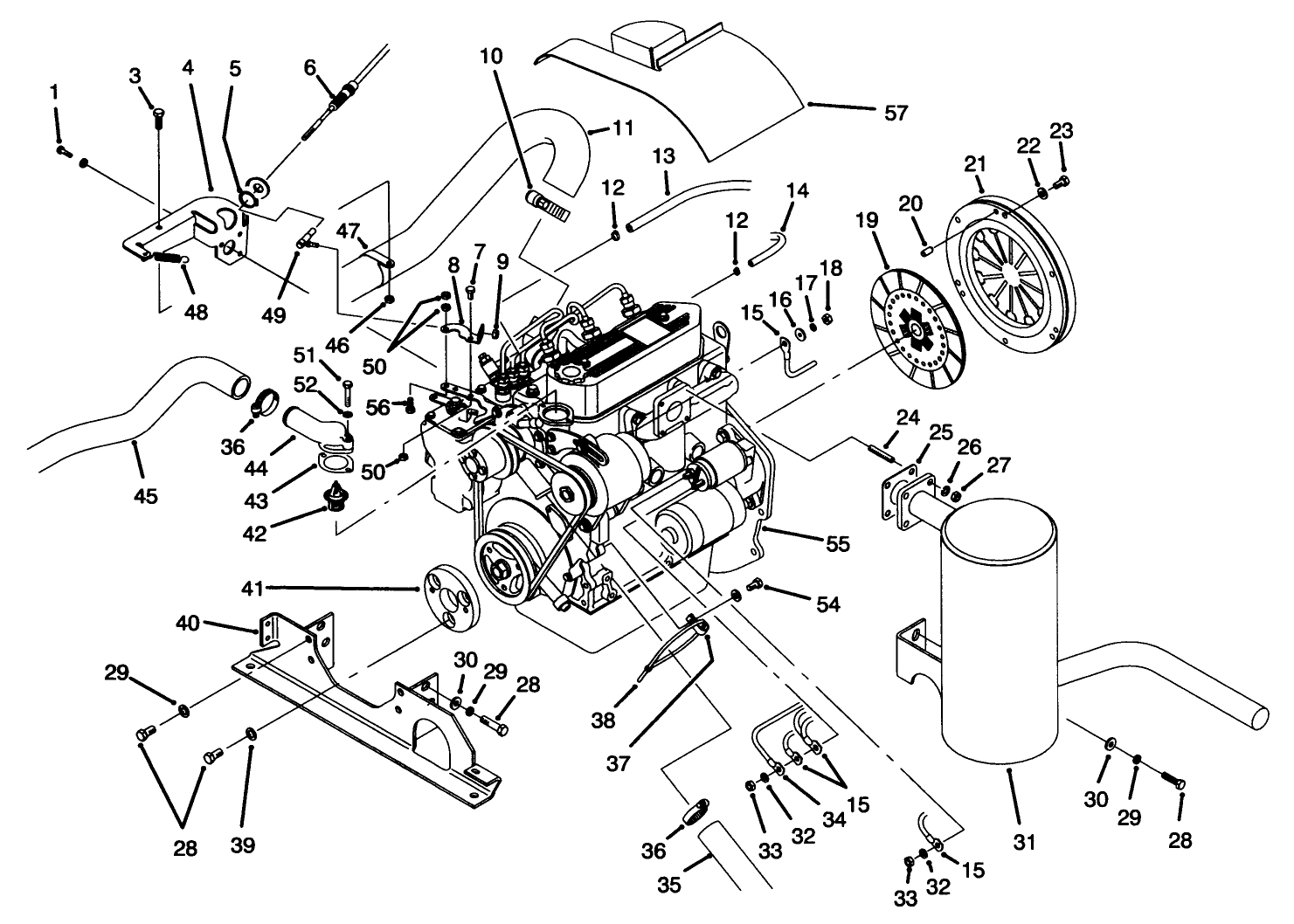 Engine Installation Assembly