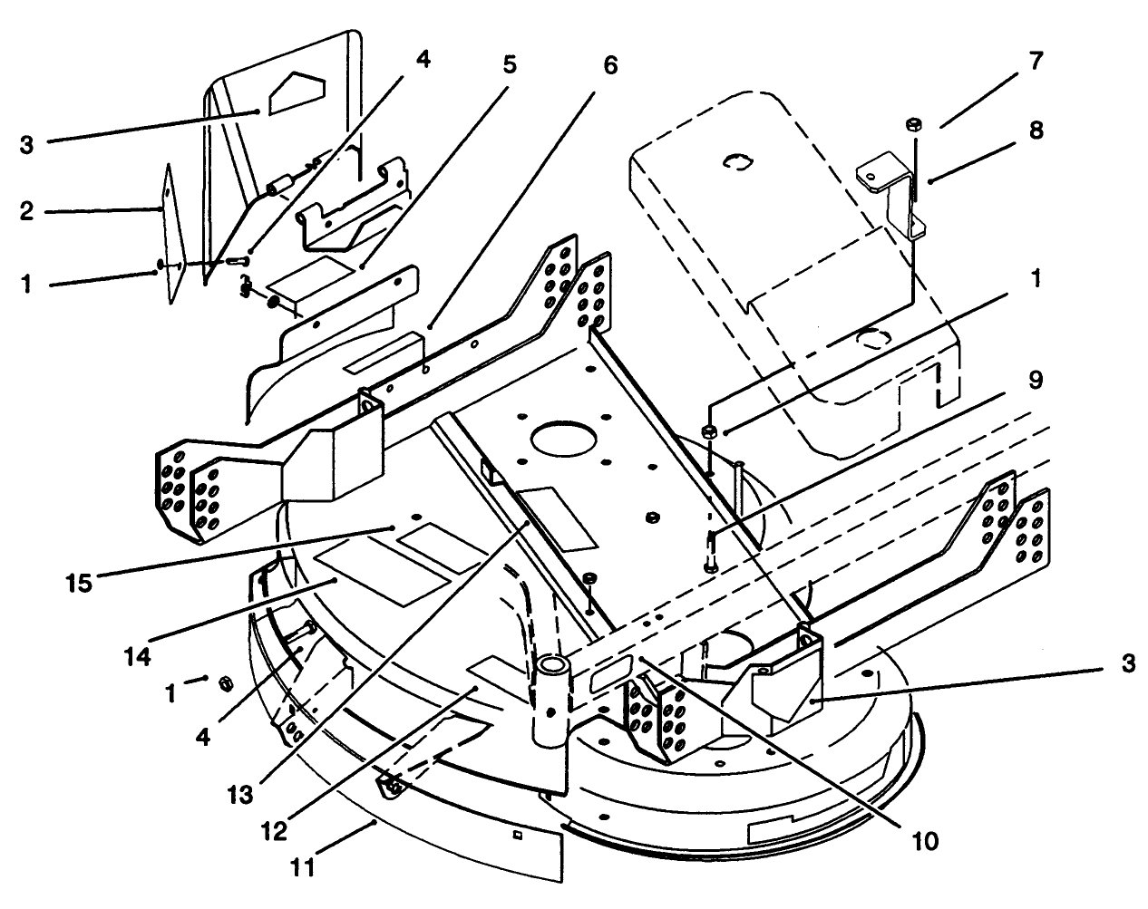 Decals, Baffles And Attaching Parts
