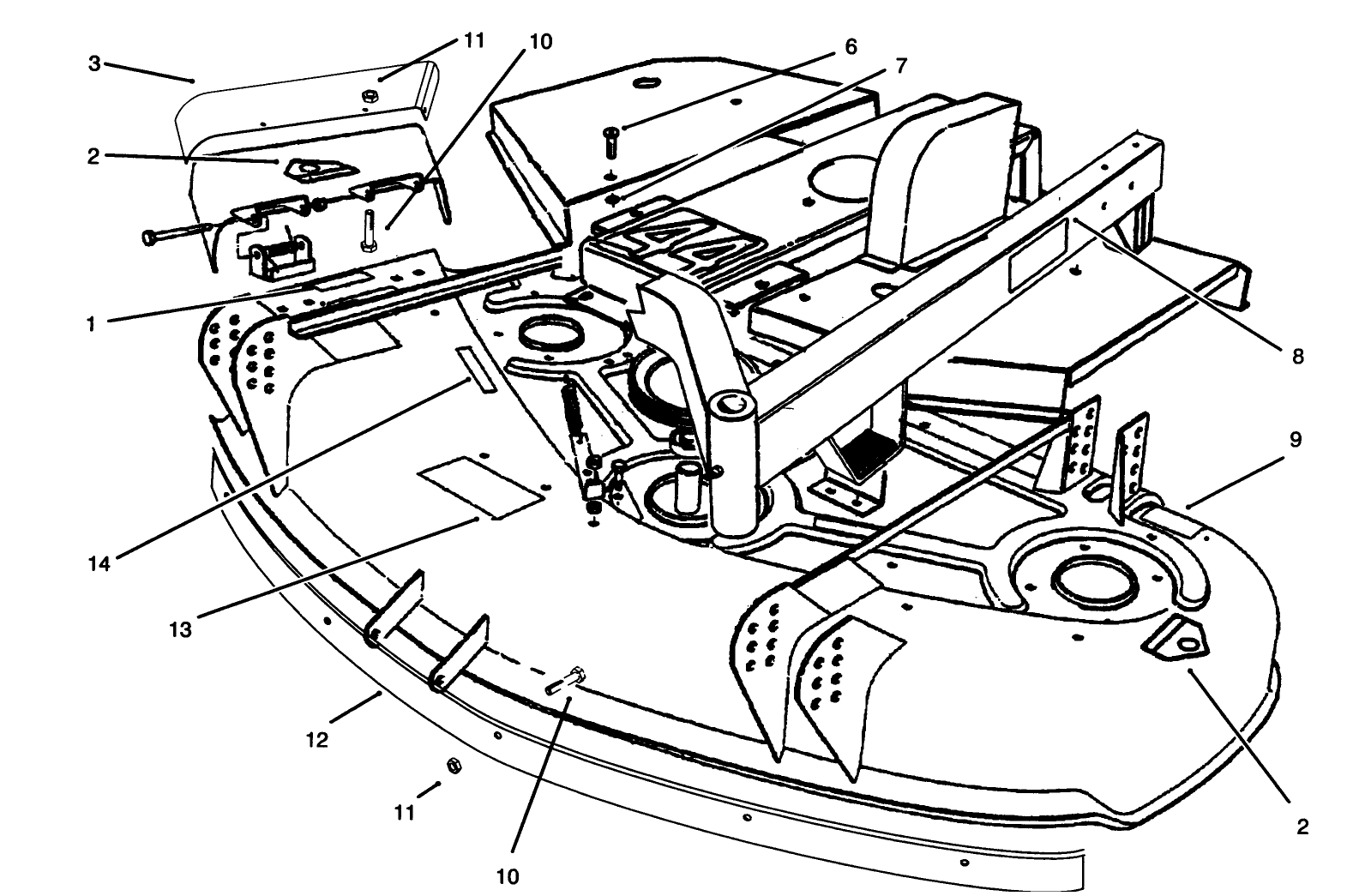 Decals, Baffle And Attaching Parts (model No. 30544)