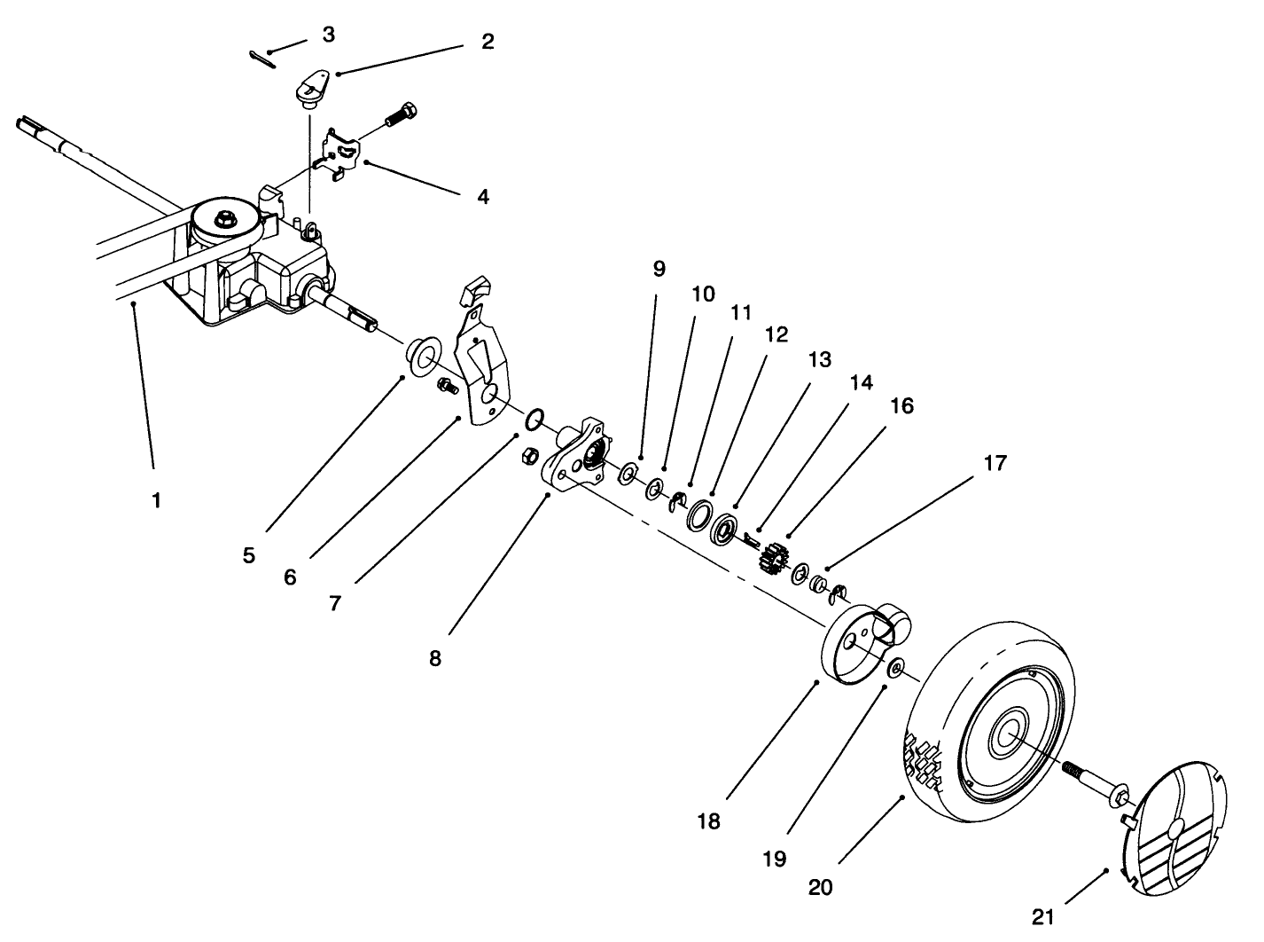 Rear Axle Assembly