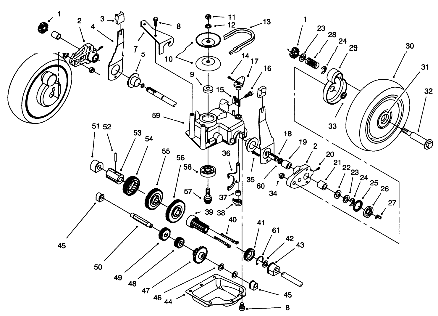 Gear Case Assembly