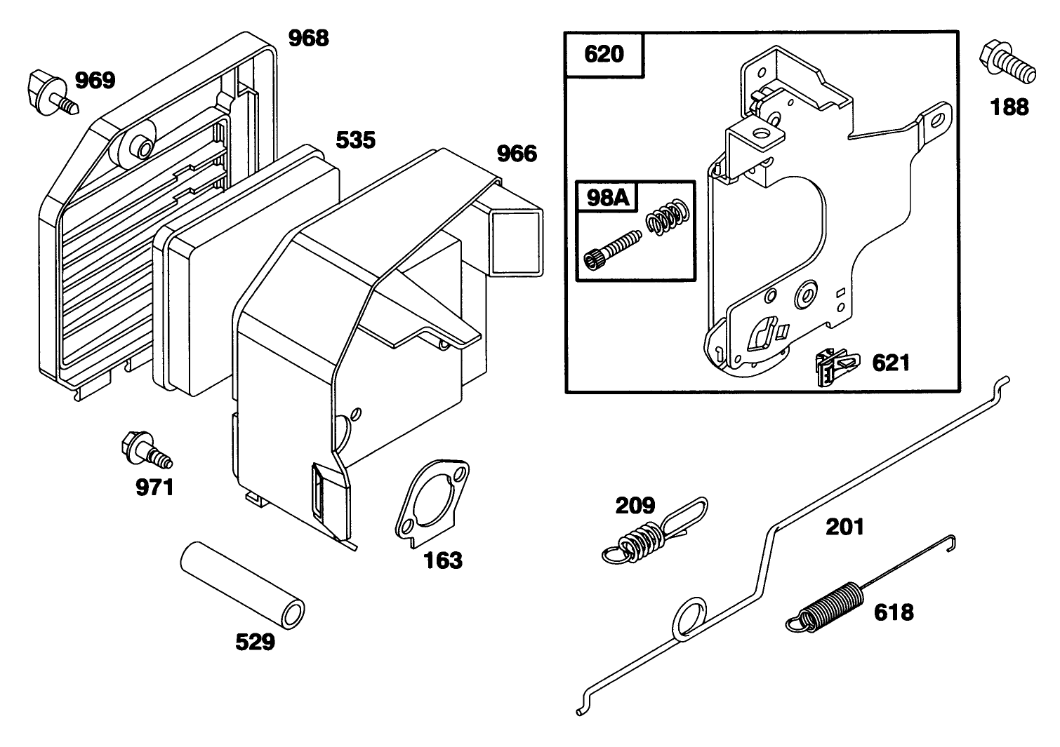 Engine Gts 150 Model 97772-0118-02 Model 97772-0318-A2