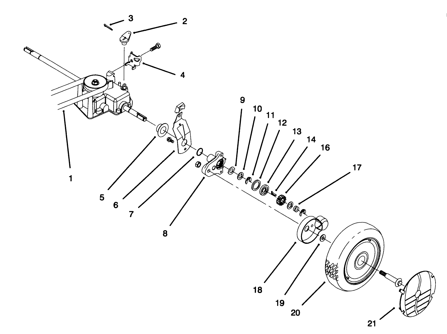 Rear Axle Assembly