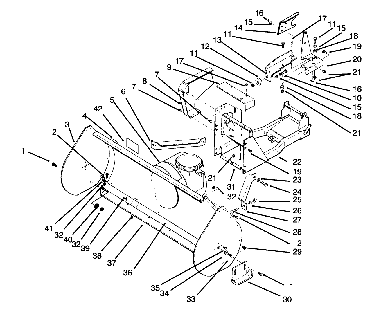 Auger Housing Assembly