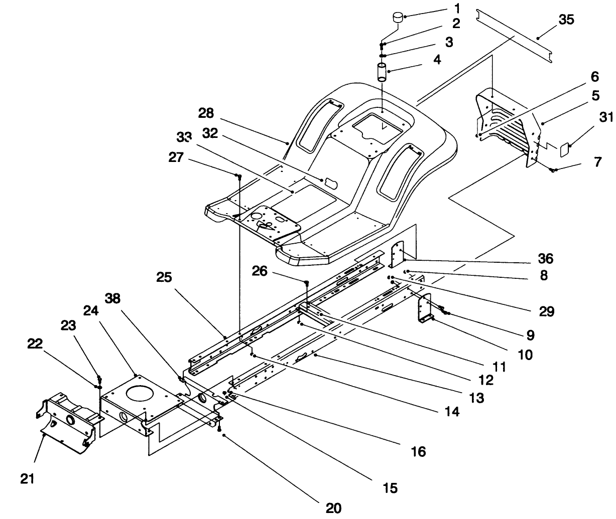 Parts – 15-44HXL Lawn Tractor | Toro